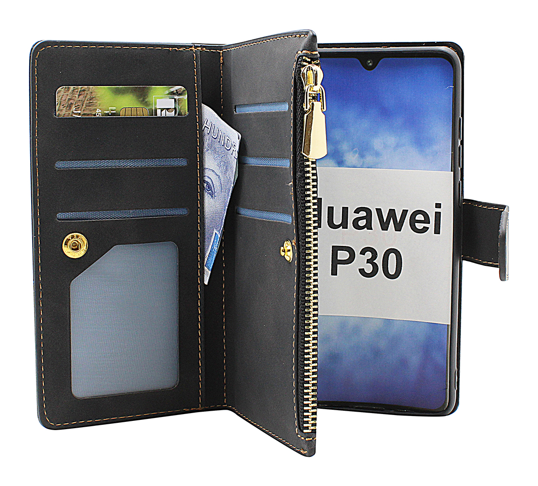 billigamobilskydd.seXL Standcase Lyxfodral Huawei P30 (ELE-L29)
